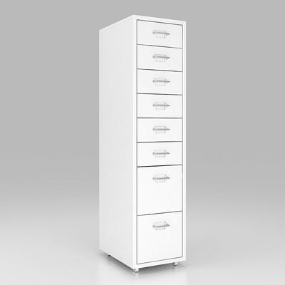 Multi Color 8 szuflad Szuflady do salonu Mobilna metalowa szafka na dokumenty