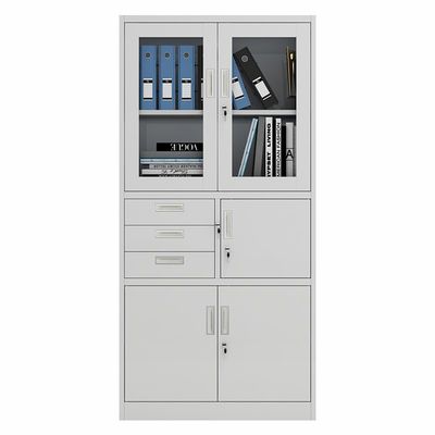 KD Structure Trwała metalowa szafka do przechowywania z sejfem