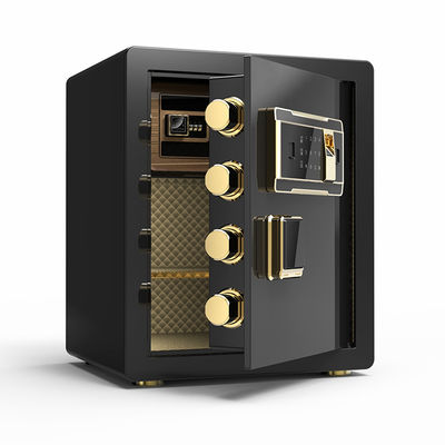 Wysokość 45 cm Czarna elektroniczna blokada linii papilarnych Security Home Safe