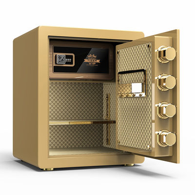Wysokość 45 cm Czarna elektroniczna blokada linii papilarnych Security Home Safe