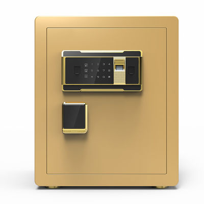 Brązowa cyfrowa blokada linii papilarnych Smart Security Safe Box z wewnętrznym pudełkiem