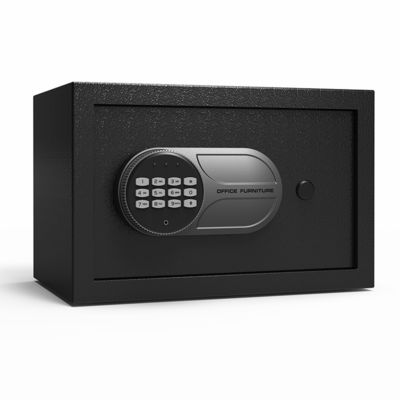 Czarny Home Office Mini Fireproof Safe Box Moda Cyfrowe hasło Mini Sejf na klucze
