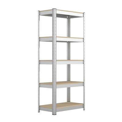 5 poziomów Regulowany stalowy regał półkowy Heavy Duty Frame Organizer Półki do przechowywania
