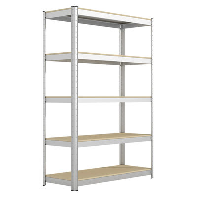 5 poziomów Regulowany stalowy regał półkowy Heavy Duty Frame Organizer Półki do przechowywania