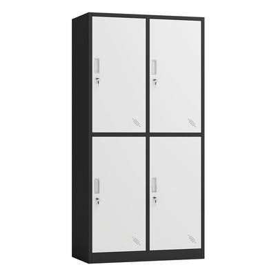 Biurowa 4-drzwiowa szafka do przechowywania Zamykana metalowa szafka z kluczami
